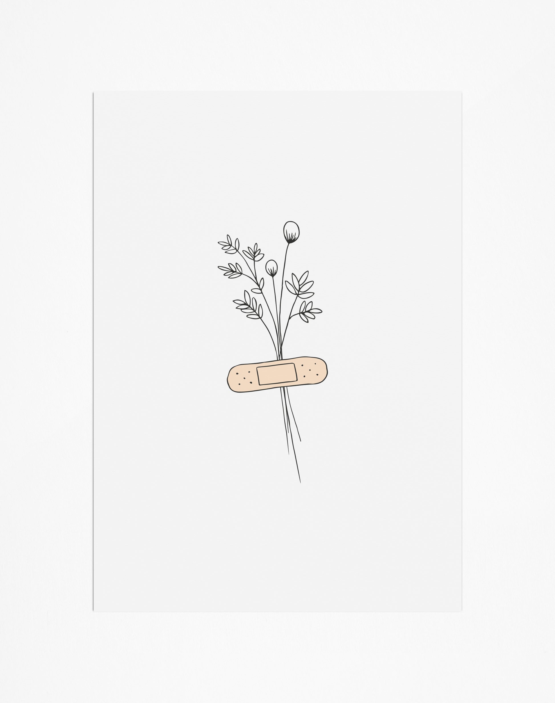 Din A4 Poster Seelenpflaster