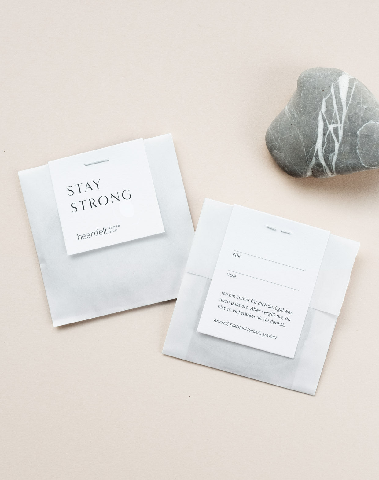 Armreif Verpackung als Geschenk individualisierbar