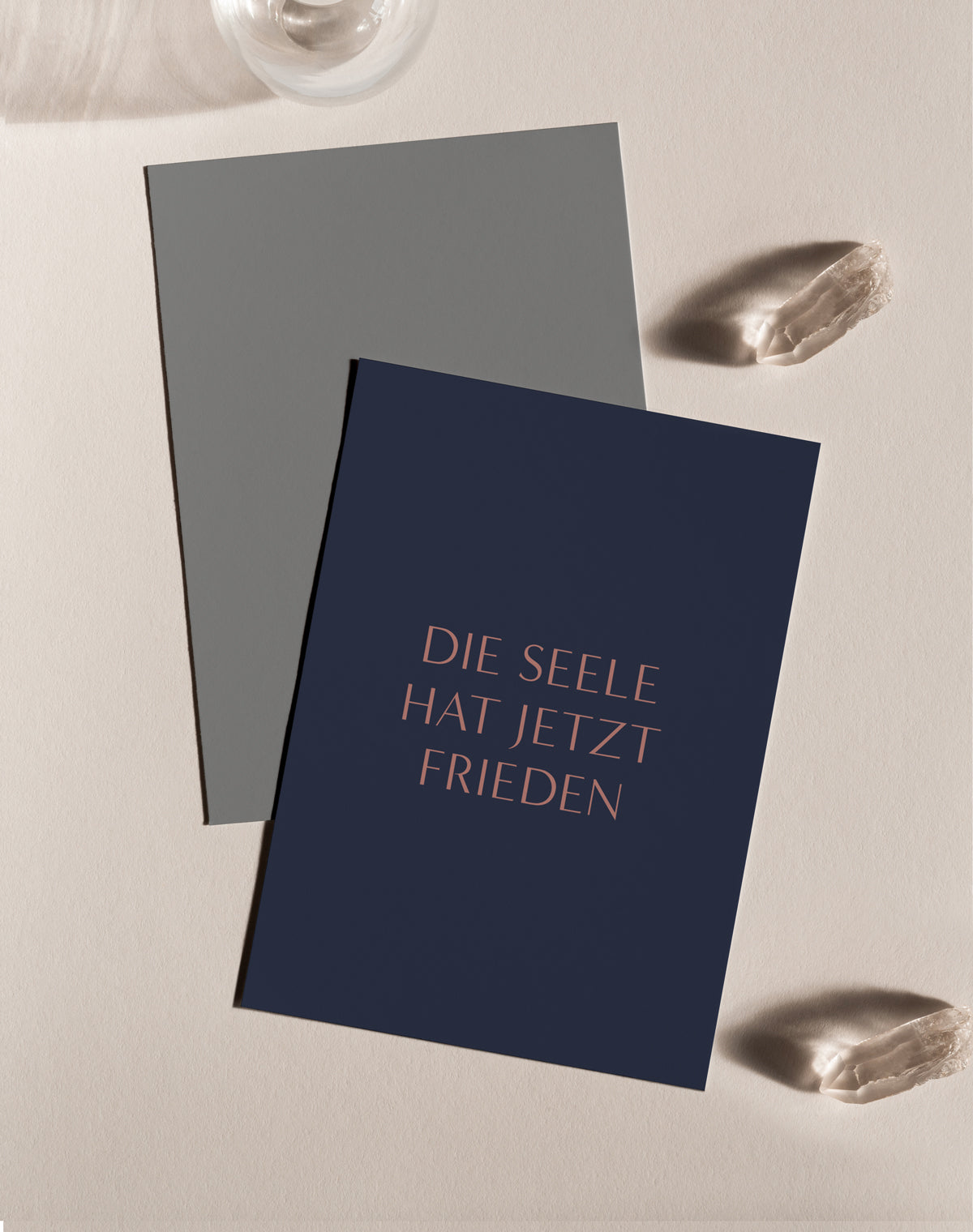 Trauerkarte Seelenfrieden