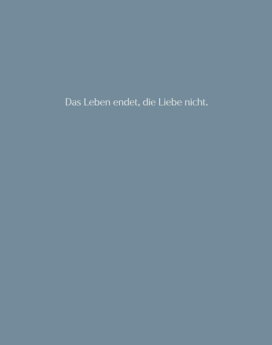 Klappkarte Leben & Liebe I mit Umschlag