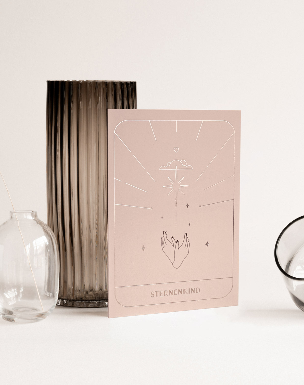 Trauerkarte Sternenkind Tarot Motiv
