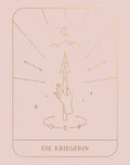 Closeup Tarot Kriegerin