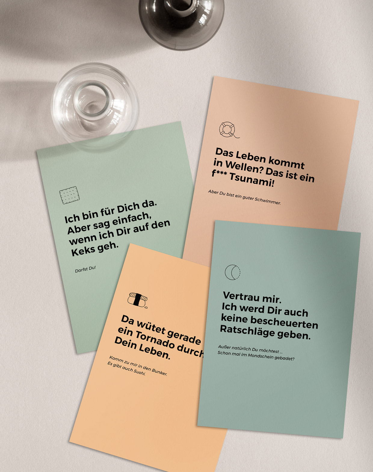 Karten Reihe Direkt & Ehrlich
