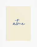 Din A4 Poster Atme