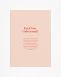 Din A4 Poster FU Universum
