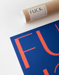 Fuck Poster + Verpackung